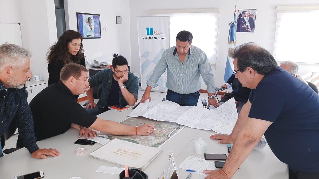 Biss junto a Mariano Ayup y Eduardo Varela se reunieron con Julio Otero
