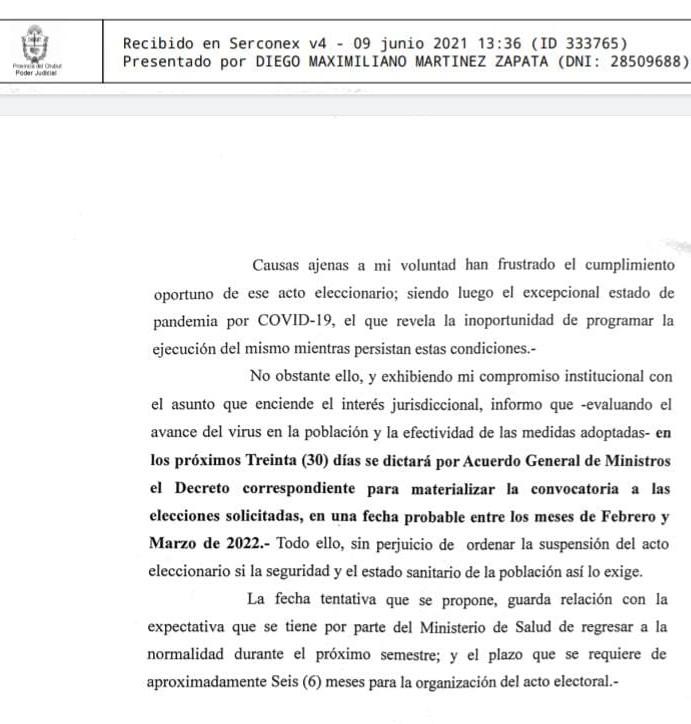 Respuesta Arcioni Issys