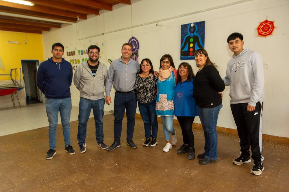 El intendente Biss recorrió la Fundación Sagrado Corazón (1)