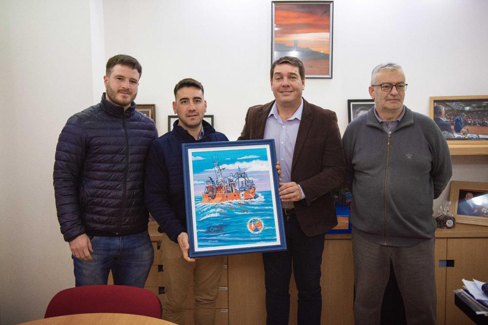 El intendente Biss se reunió con referentes de CAME Joven (1)