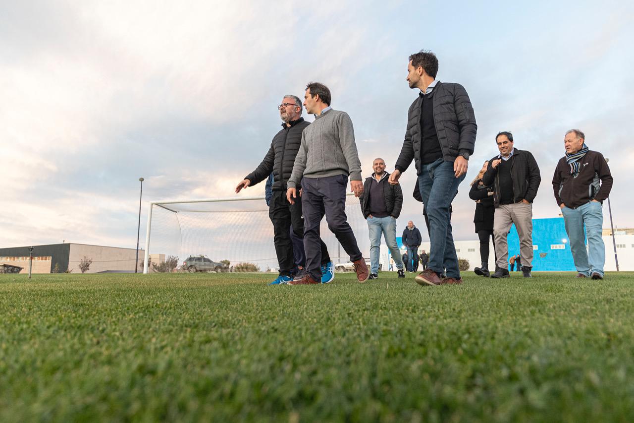 Recorrido obras complementarias-Estadio Municipal