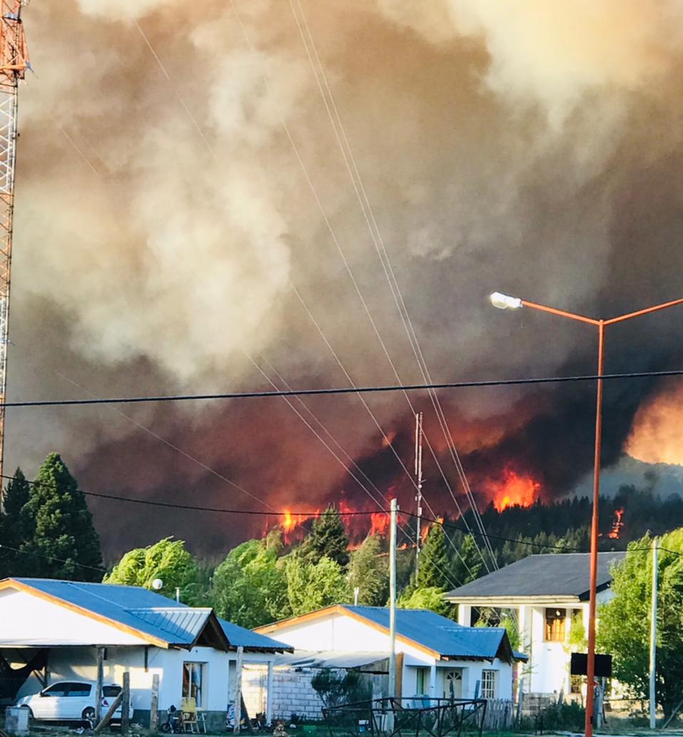 incendio cordillera
