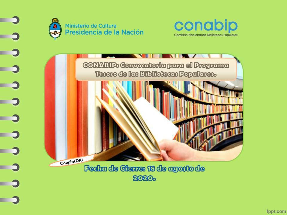 Programa Tesoro de las Bibliotecas Populares