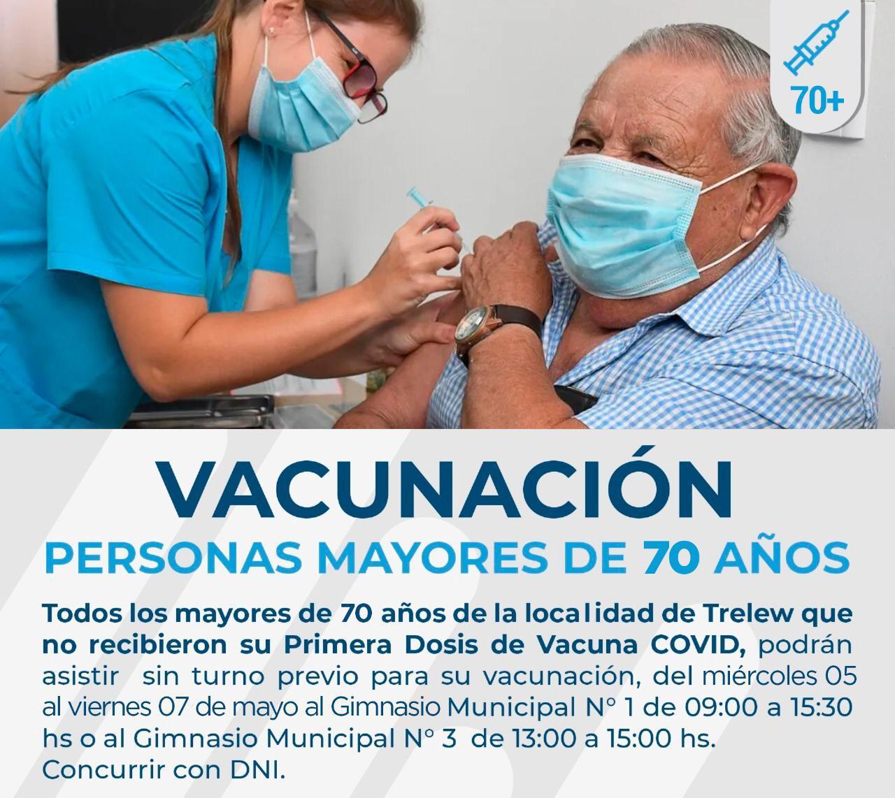 vacunacion covid trelew
