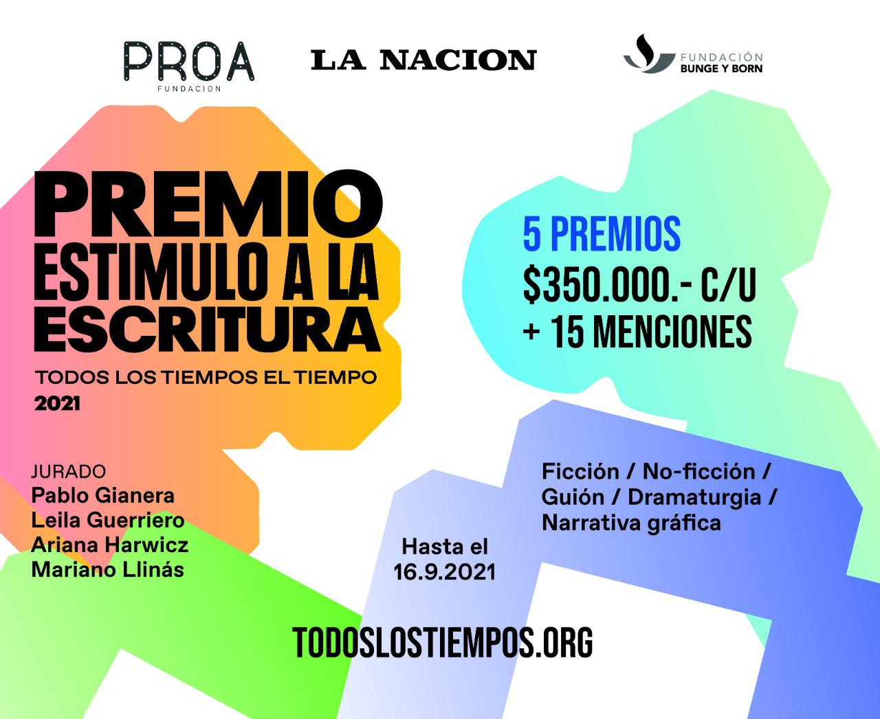 Concurso escritura 2021