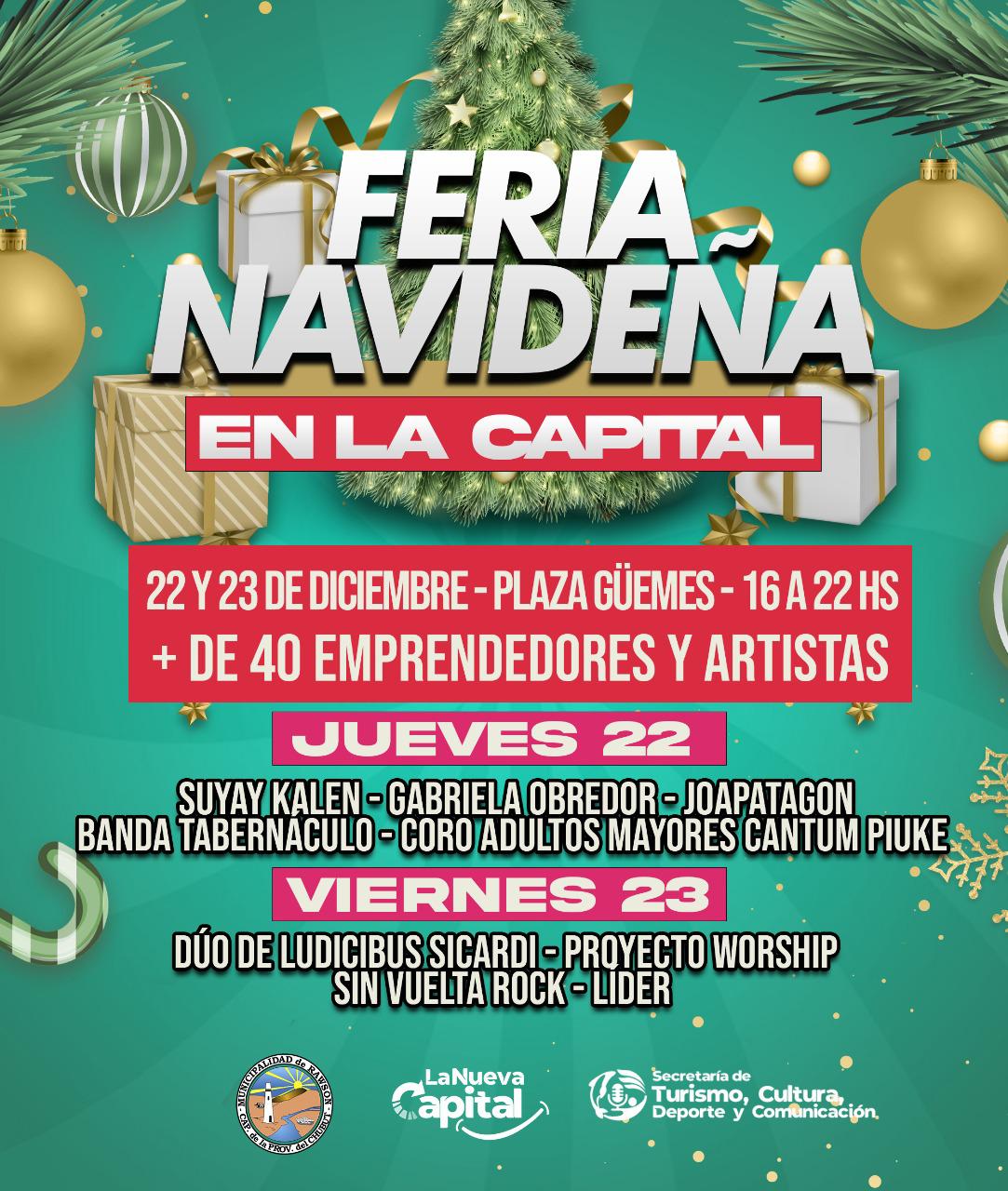 Flyer Feria Navideña