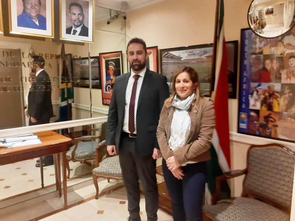 Chubut promueve vinculación Institucional y comercial con Sudáfrica (1)