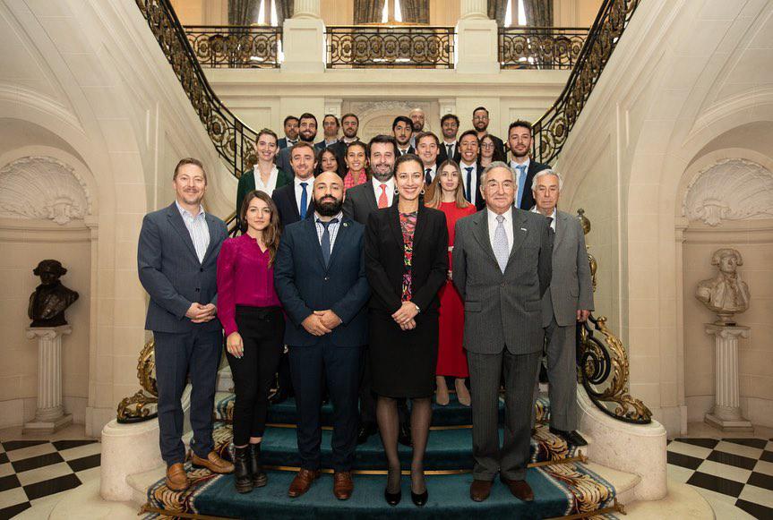 Becarios furp en la embajada de EEUU en mayo de este año