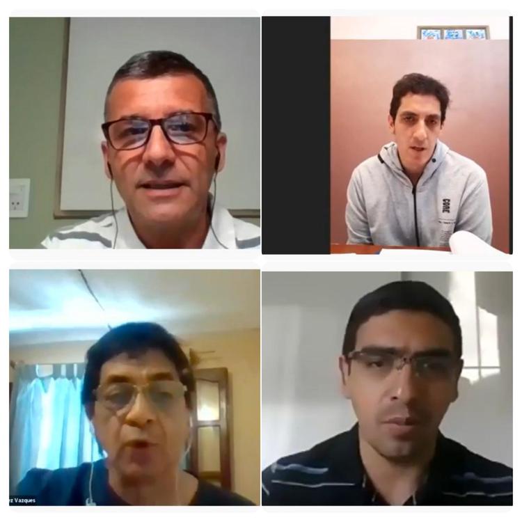 Cierre de minas Montaldi, Bilardo, López Vázquez y Daniel Moreno