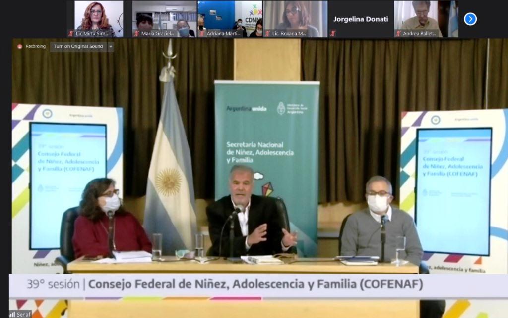 Chubut formó parte de la reunión del Consejo Federal de Niñez (1)