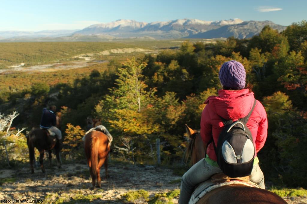 Cabalgatas. Río Pico