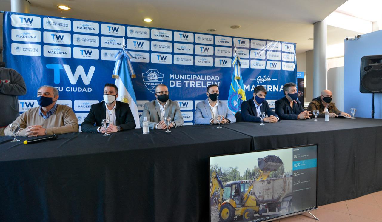 En Trelew, presentaron la obra de presedimentadores para la Planta ...