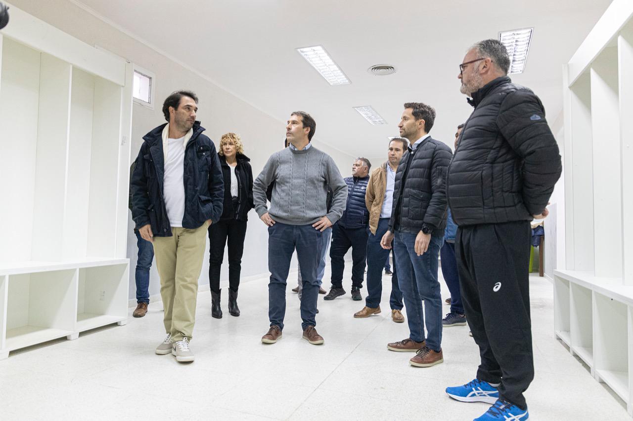 Recorrido obras complementarias Estadio Municipal