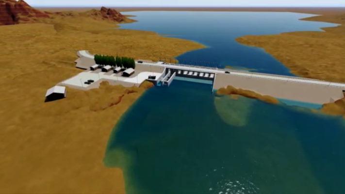 Presa Nacimiento Río Senguer