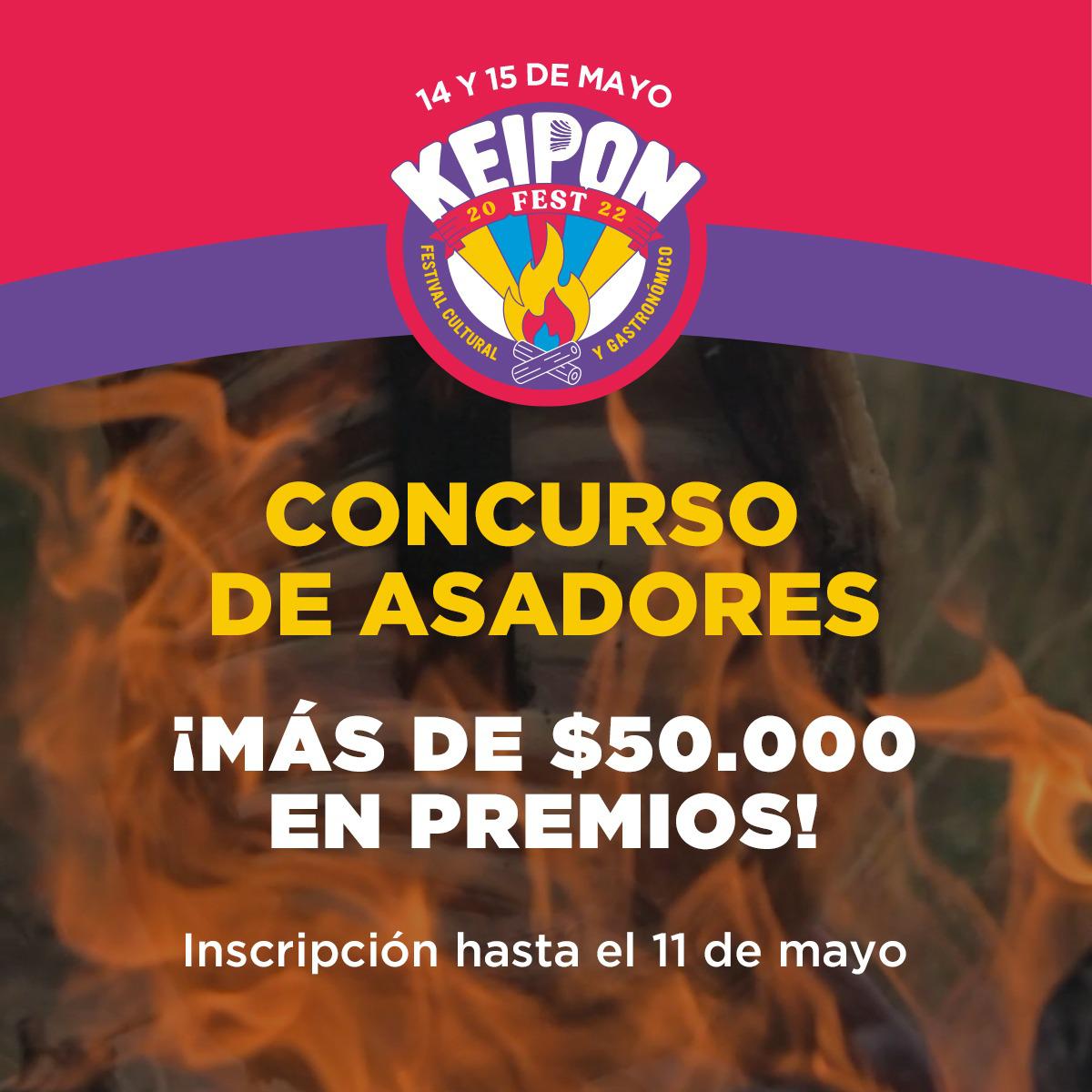 Flyer concurso de asadores