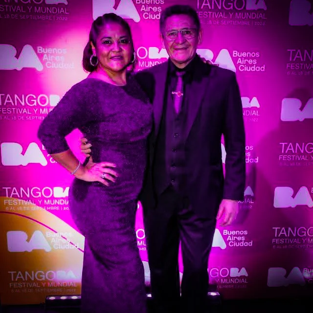 Marcela Jara y Mario Sayhueque