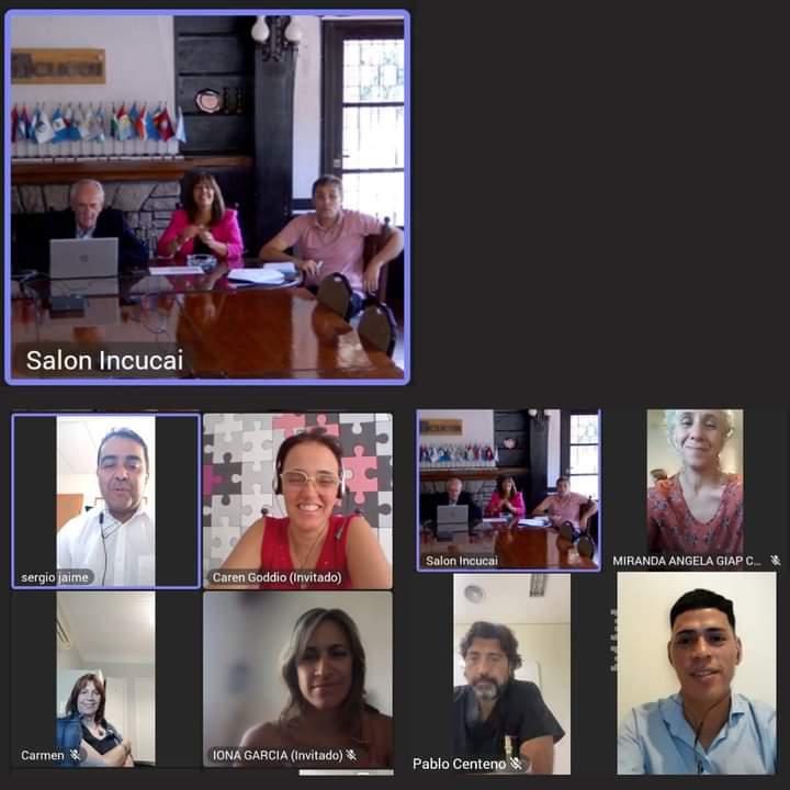 reunion chubut INCUCAI