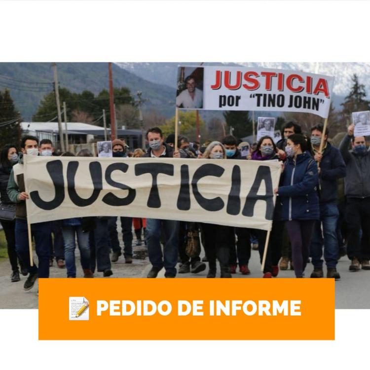 pedido de informes Tino John
